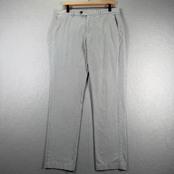 Banana Republic Other - Banana Republic Heritage Mens‎ Striped Cotton Chinos Pants 33x32 Casual Dress